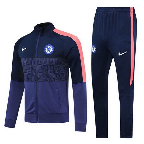 Tuta Calcio Chelsea 20/21 Blu Navy Arancione